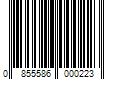 Barcode Image for UPC code 0855586000223