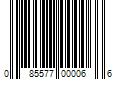 Barcode Image for UPC code 085577000066