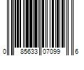 Barcode Image for UPC code 085633070996