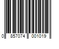 Barcode Image for UPC code 0857074001019