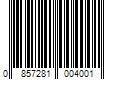 Barcode Image for UPC code 0857281004001