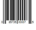 Barcode Image for UPC code 085735000075