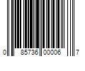 Barcode Image for UPC code 085736000067