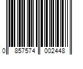 Barcode Image for UPC code 0857574002448