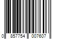 Barcode Image for UPC code 0857754007607