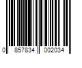 Barcode Image for UPC code 0857834002034