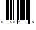 Barcode Image for UPC code 085805221348