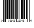 Barcode Image for UPC code 085805260156