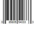 Barcode Image for UPC code 085805540333