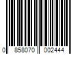 Barcode Image for UPC code 0858070002444