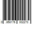 Barcode Image for UPC code 0858176002270