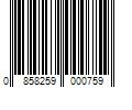 Barcode Image for UPC code 0858259000759