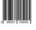 Barcode Image for UPC code 0858351005225