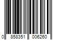 Barcode Image for UPC code 0858351006260