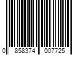 Barcode Image for UPC code 0858374007725