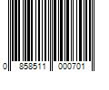 Barcode Image for UPC code 0858511000701