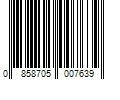 Barcode Image for UPC code 0858705007639