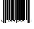 Barcode Image for UPC code 085872000051