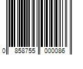 Barcode Image for UPC code 0858755000086