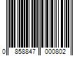 Barcode Image for UPC code 0858847000802