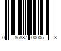 Barcode Image for UPC code 085887000053