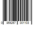 Barcode Image for UPC code 0859267001103