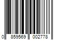 Barcode Image for UPC code 0859569002778