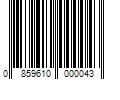 Barcode Image for UPC code 0859610000043