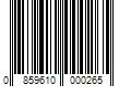 Barcode Image for UPC code 0859610000265