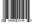 Barcode Image for UPC code 085968001955