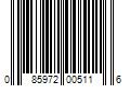 Barcode Image for UPC code 085972005116