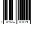 Barcode Image for UPC code 0859752000024