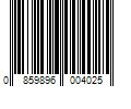 Barcode Image for UPC code 0859896004025