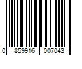 Barcode Image for UPC code 0859916007043