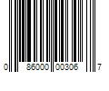 Barcode Image for UPC code 086000003067