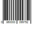 Barcode Image for UPC code 0860000099752