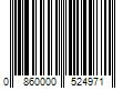 Barcode Image for UPC code 0860000524971. Product Name: MIGHTY MAX BATTERY 12-Volt 5 Ah Sealed Lead Acid (SLA) Rechargeable Battery