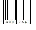 Barcode Image for UPC code 0860000725866