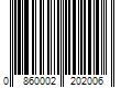 Barcode Image for UPC code 0860002202006