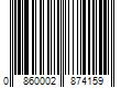 Barcode Image for UPC code 0860002874159