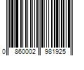 Barcode Image for UPC code 0860002981925