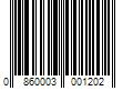 Barcode Image for UPC code 0860003001202