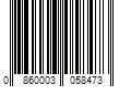 Barcode Image for UPC code 0860003058473