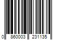 Barcode Image for UPC code 0860003231135