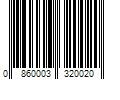 Barcode Image for UPC code 0860003320020