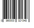 Barcode Image for UPC code 0860003321348