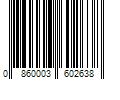 Barcode Image for UPC code 0860003602638