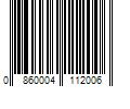 Barcode Image for UPC code 0860004112006