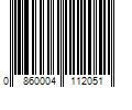 Barcode Image for UPC code 0860004112051