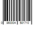 Barcode Image for UPC code 0860004581710